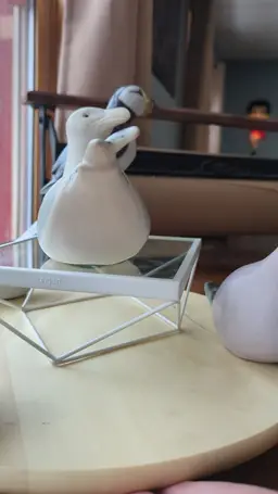 Andersen Design Studios - Studio Pottery Mourning Dove Bird Signed Dated 1984