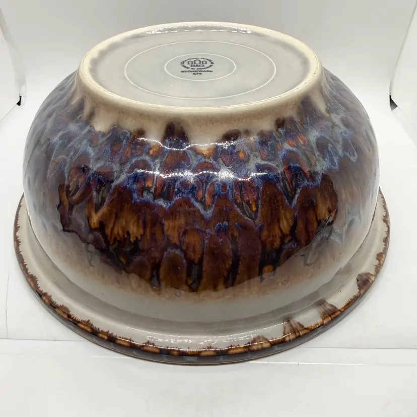 Vintage Bing & Grondahl Mexico Quistgaard 11" Large Salad Serving Bowl No 579