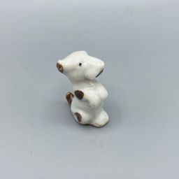 Vintage Miniature Ceramic Begging Scottie Dog Figurine - Made in Japan