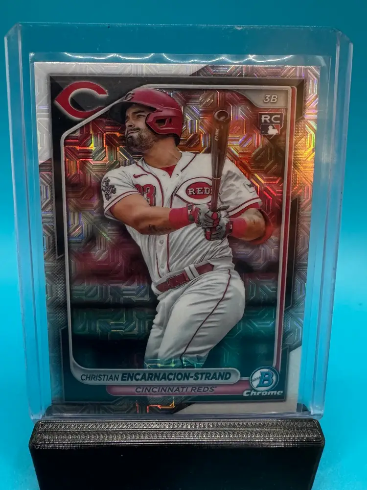 Christian Encarnacion-Strand Bowman Mojo Refractor RC Cincinnati Reds