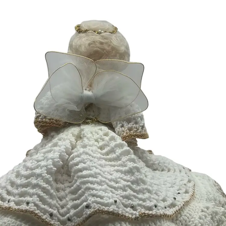 Christmas Angel Bed Doll, 13” Tall