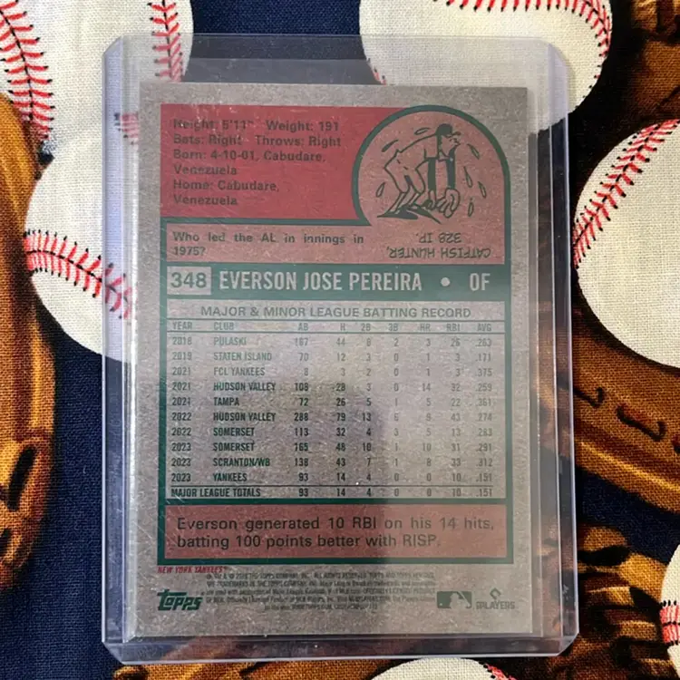 2024 Heritage Everson Pereira RC 348 Chrome /699