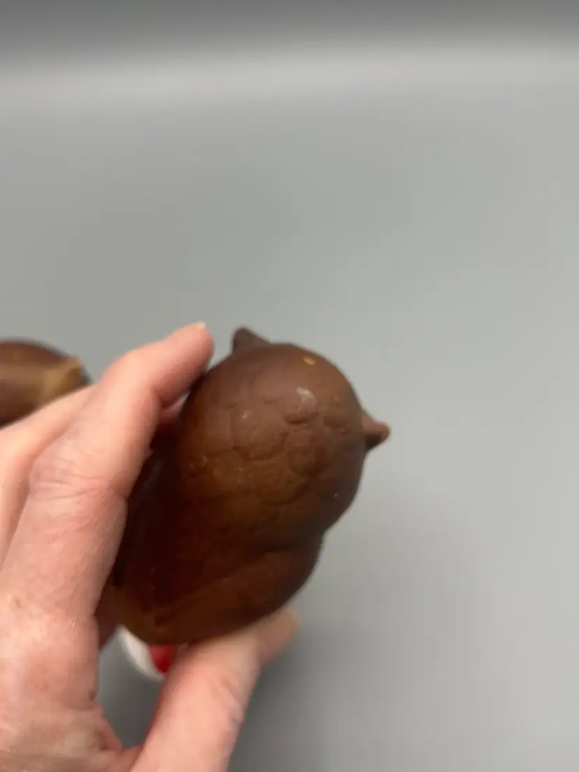 24131 Shakers - Moody Bisque Owls 3”
