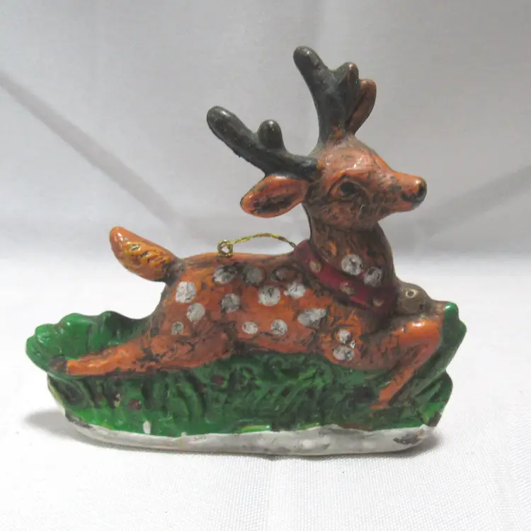 4 Assorted VTG Christmas Ornaments