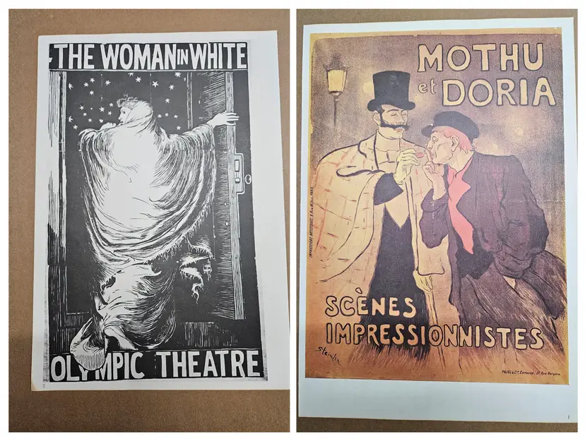 Frameable poster cutouts 11"x16.5