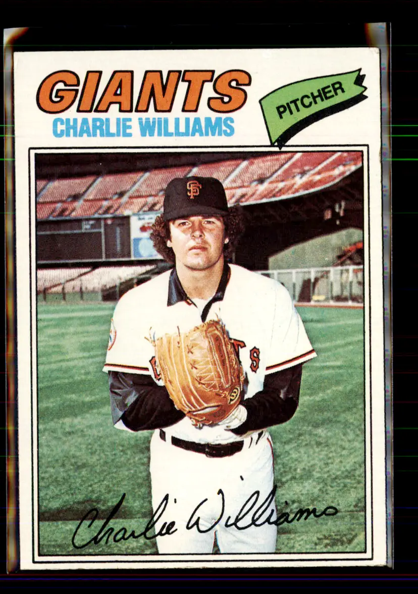Charlie Williams 1977 Topps #73 - (144) - San Francisco Giants