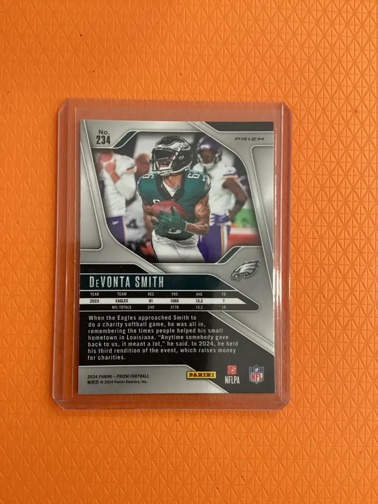 2024 Panini Prizm Devonta Smith Pink Prizm 🔥Eagles🔥#234