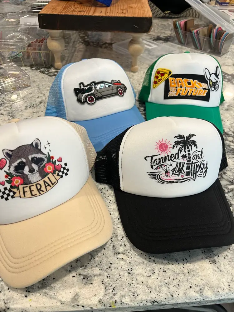 #01 - Build Your Trucker Hat Live