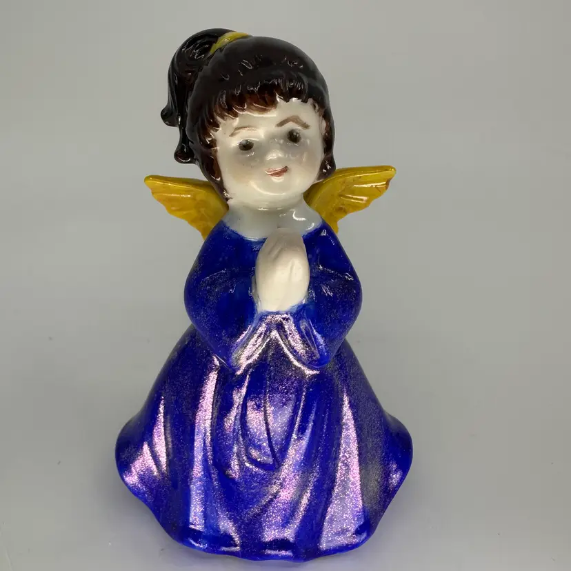 Porcelain Angel Figurine Signed 2022