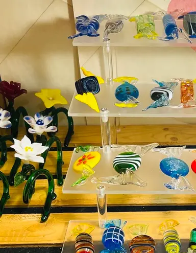 Glass Candies And Napkin Rings! Oh My!