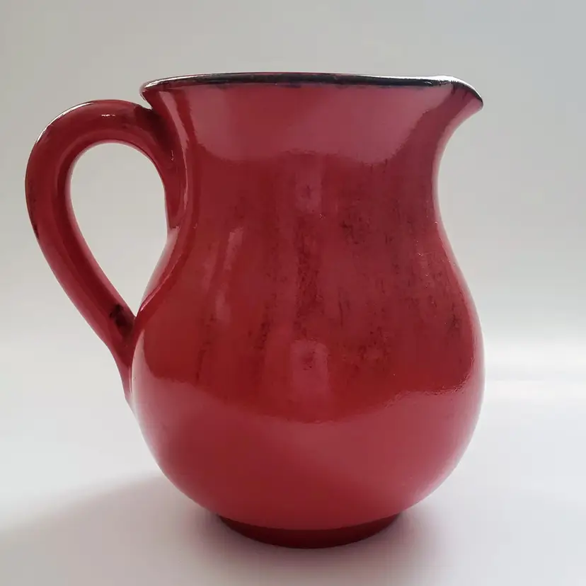 De Silva Italian Redware Pitcher