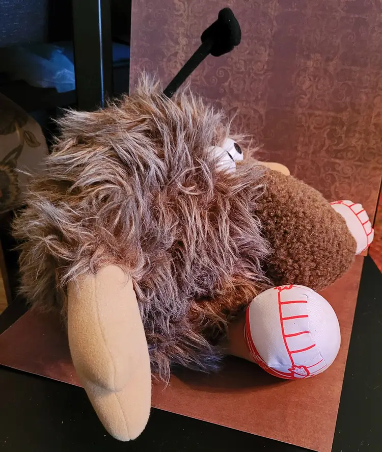 Vintage 'Lurky' Rainbow Brite Plush Monster c.1983