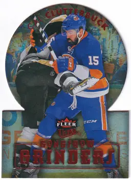 2014-15 Ultra Gongshow Grinders #GG15 Cal Clutterbuck New York Islanders Hockey Card