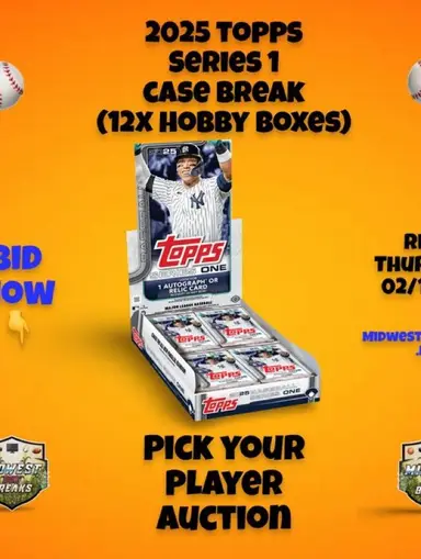 Topps Series 1 Player Auction Break 