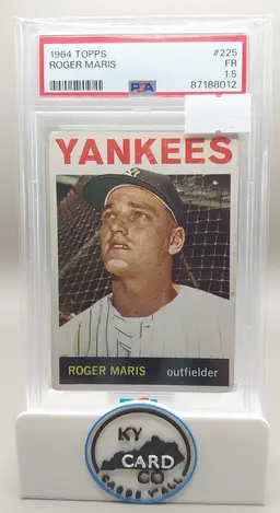 ROGER MARIS 1964 Topps PSA 1.5