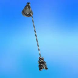 Pewter Candle Snuffer Rose Design