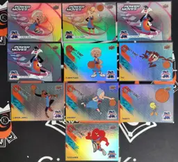 2021 UD Space Jam A New Legacy Power Moves & Looney Tunes In Action Lot (10)