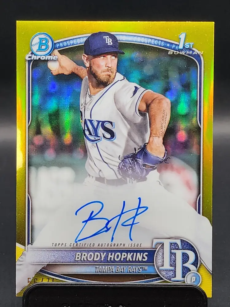 2025 Bowman Chrome Brody Hopkins /75 Auto