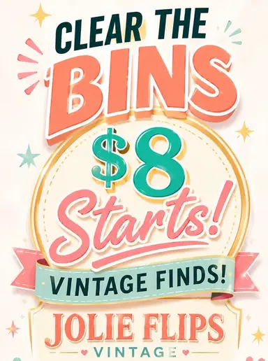 Mostly Smalls! MARATHON DAY 3! CLEARING BINS $8 starts!