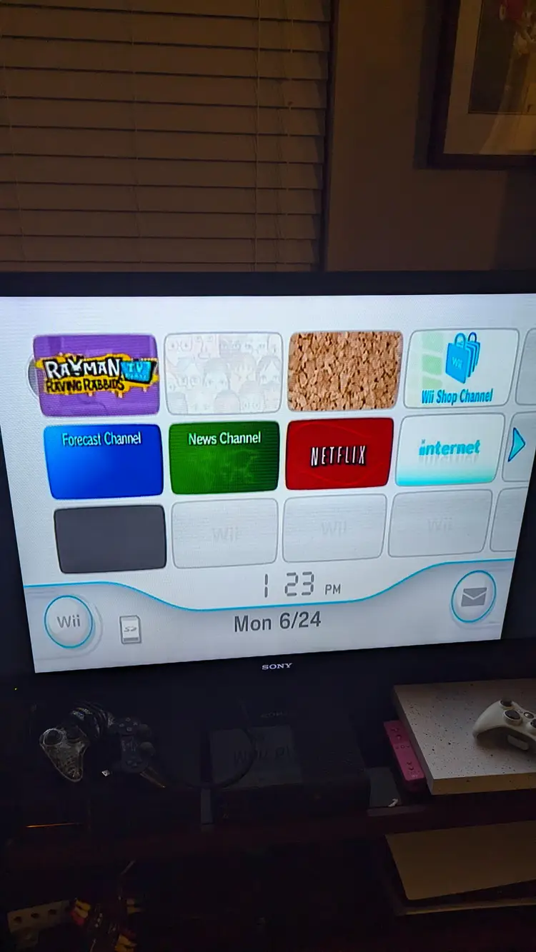 Black Nintendo Wii System