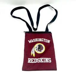 Vintage Washington Redskins Purse / Phone Tote w Shoulder Strap 6x8 Official NFL