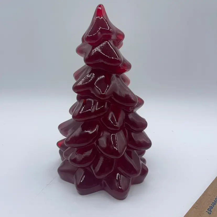 Mosser Red Christmas Tree 8” Glows
