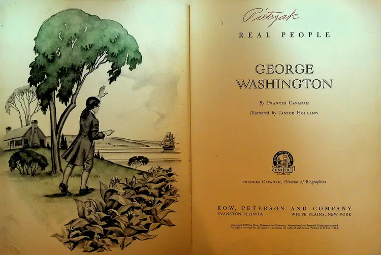 George Washington Real People SC Book 1950