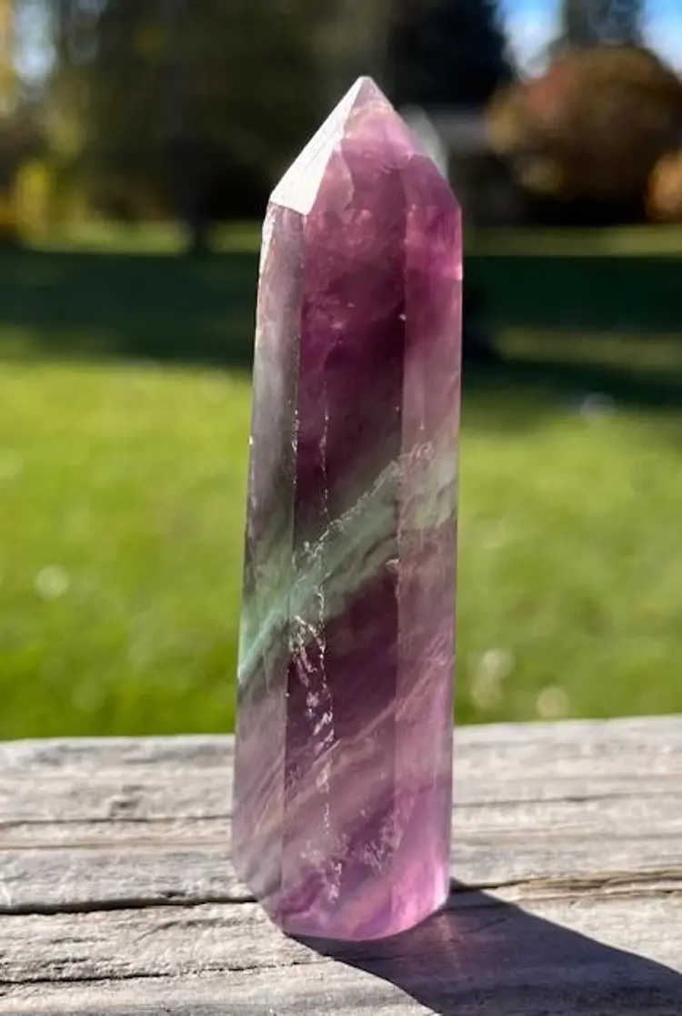 Multi Fluorite Crystal Point CLOSEOUT AUCTION