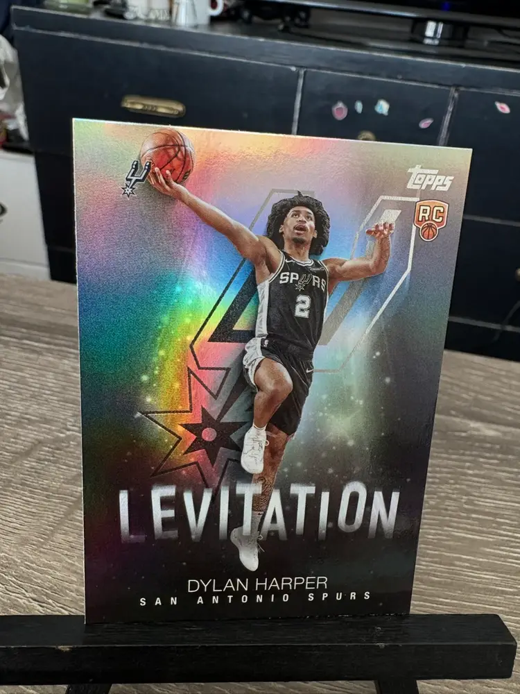 Dylan Harper 2025-26 Topps Levitation RC Rookie NBA Basketball Card San Antonio Spurs (A2)