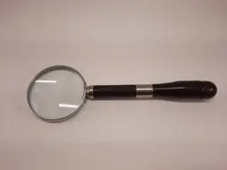 Menards Magnifying Glass with screwdriver in wooden handle