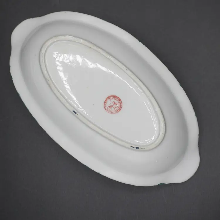 Vintage Japan Lusterware Divided Candy Dish Relish Tray Trinket Jewelry Holder