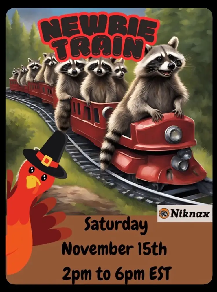 Newbie Train W/ Moriah!