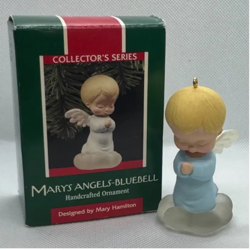 1989 Hallmark Keepsake Ornament 2nd in Series Of Mary’s Angels - “Bluebell”