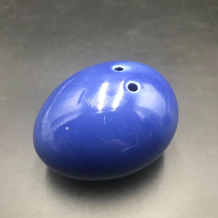 Ceramic Blue Egg Salt and Pepper Shakers