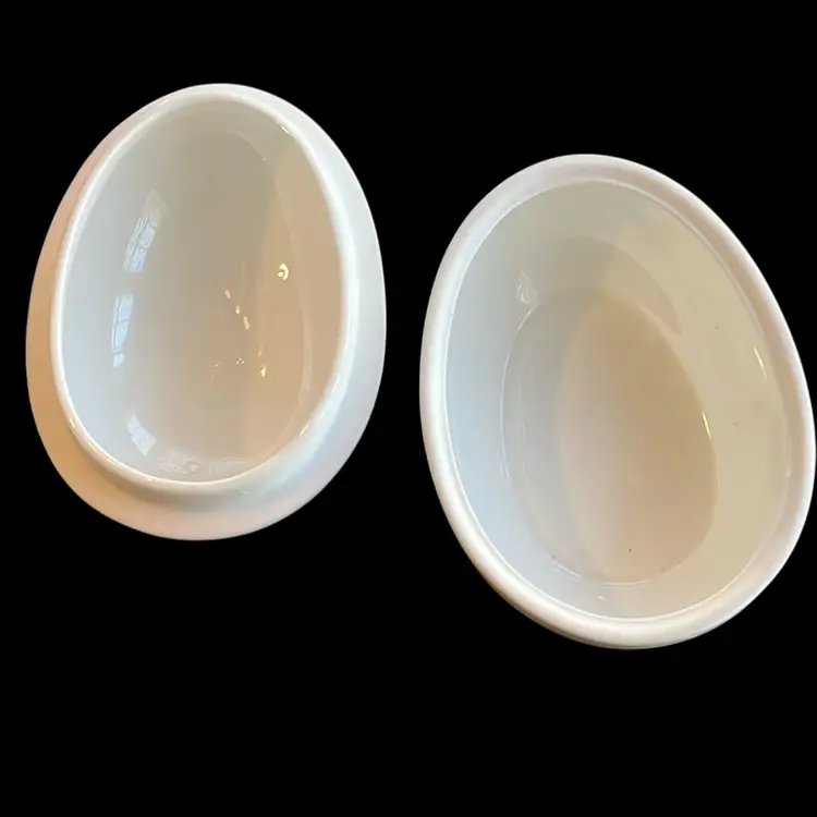 Vintage Enesco Egg Trinket Dish