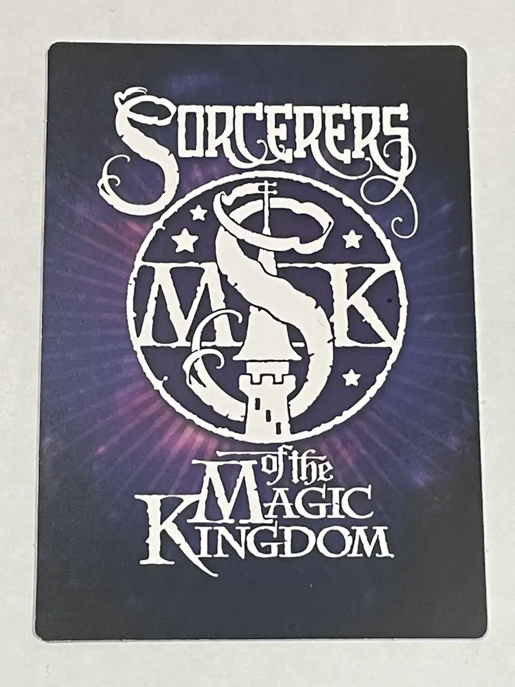 WDW Disney Sorcerers of the Magic Kingdom Spell Card #49/70 - Mowgli - The Jungle Book