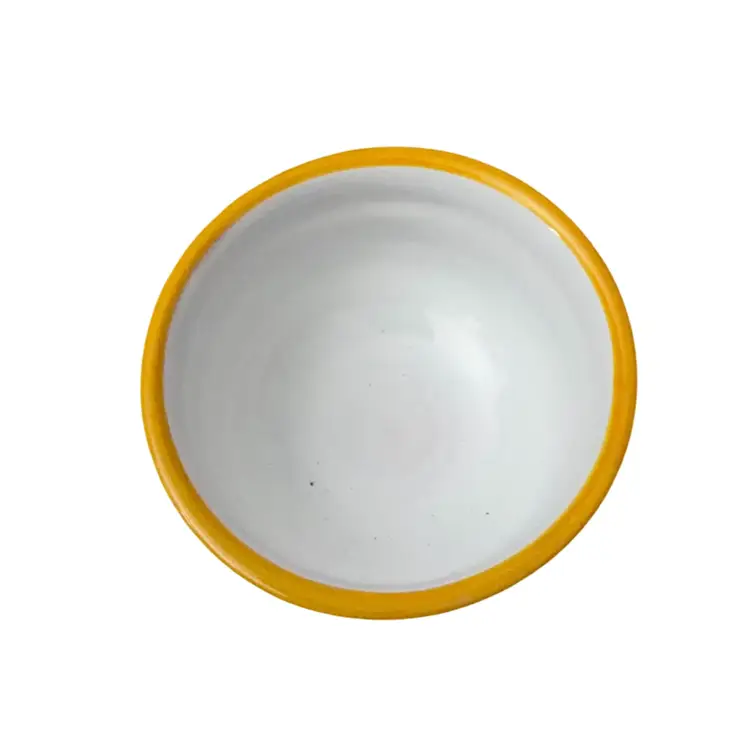 Hand-painted Italian Style Floral Bowl