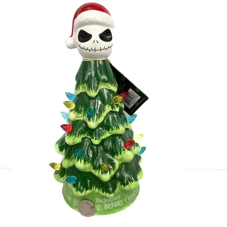Jack Skellington Santa Halloween Christmas Light-Up Christmas Tree Disney