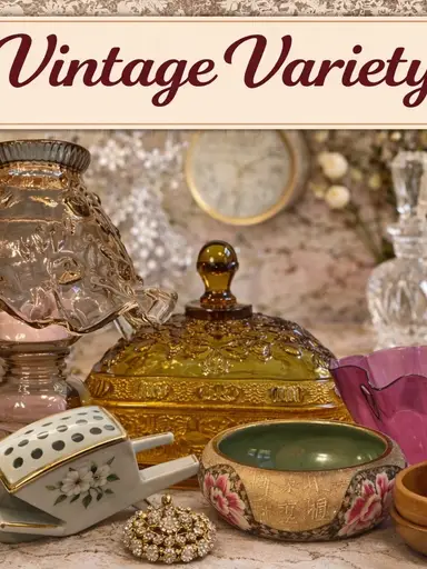 Vintage Variety, Bee Box, Fairy Lamp 