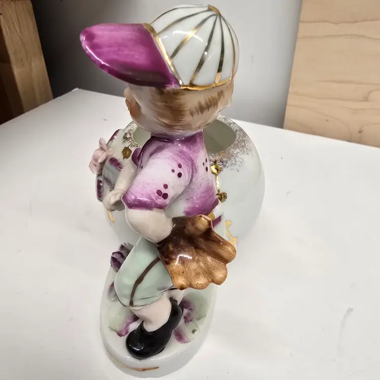 Sphinx Japan Baseball Player Planter or trinket dish