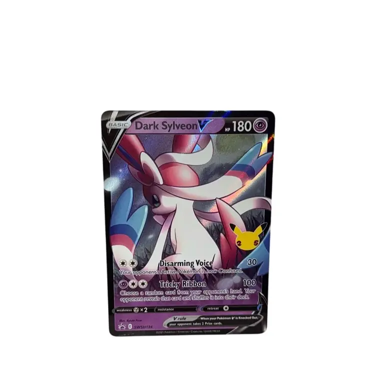 Dark Sylveon V Promo Card