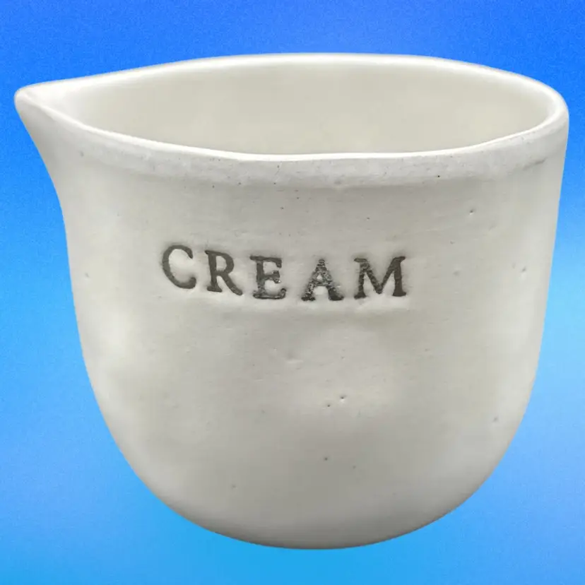 Hearth and Hand Magnolia Stoneware Cream Cellar- New