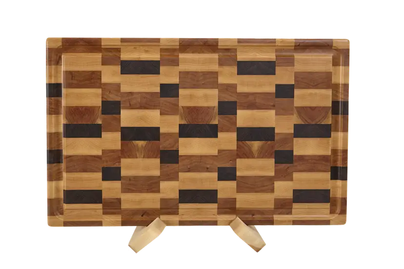 Mixed Hardwood End Grain Cutting Board