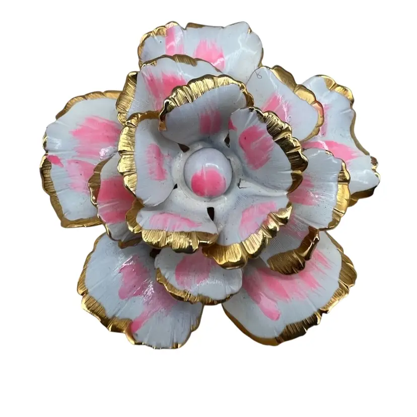 VTG GIOVANNI RUFFLE BROOCH