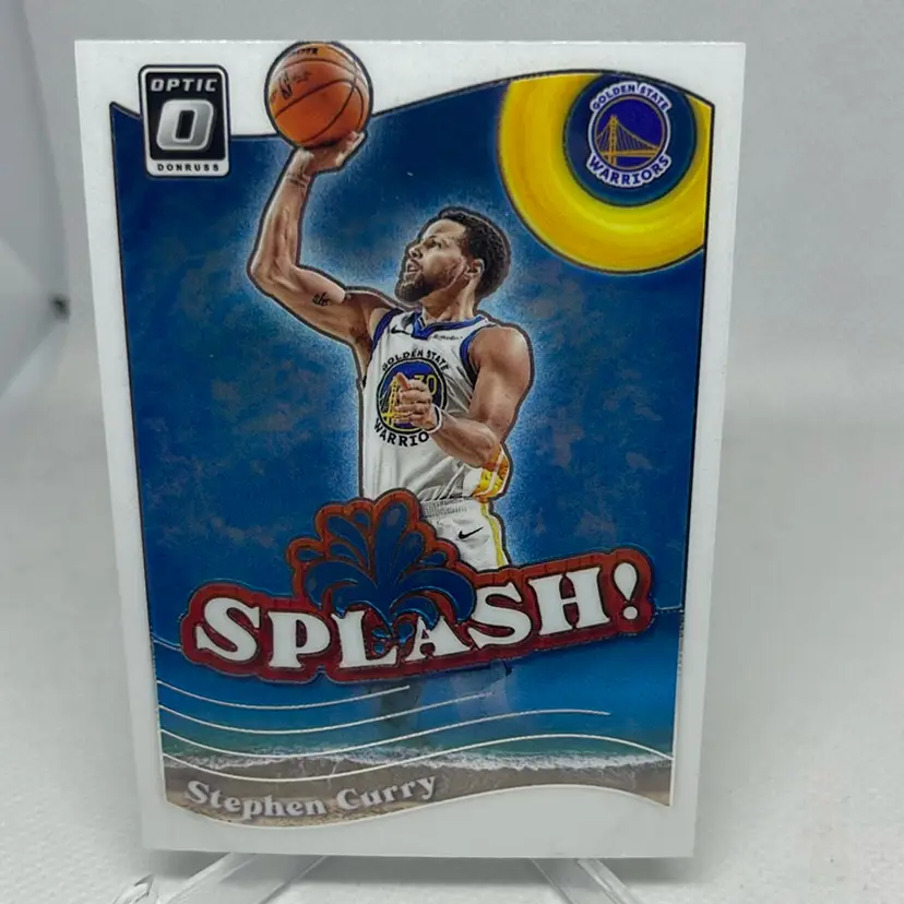 2023-24 donruss optic spalsh stephen curry #8 Golden State Warriors 