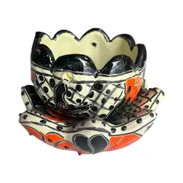 Item # 713 Talavera Lotto Pot