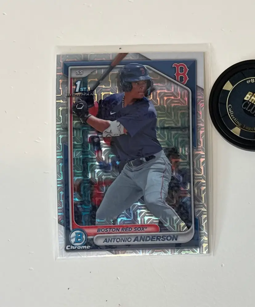 Antonio Anderson 1st Bowman Mojo Boston Red Sox