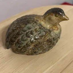 Vintage Quail Figurine