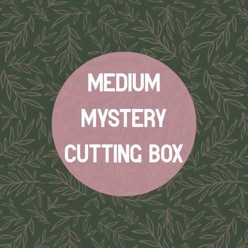 Medium mystery cutting box