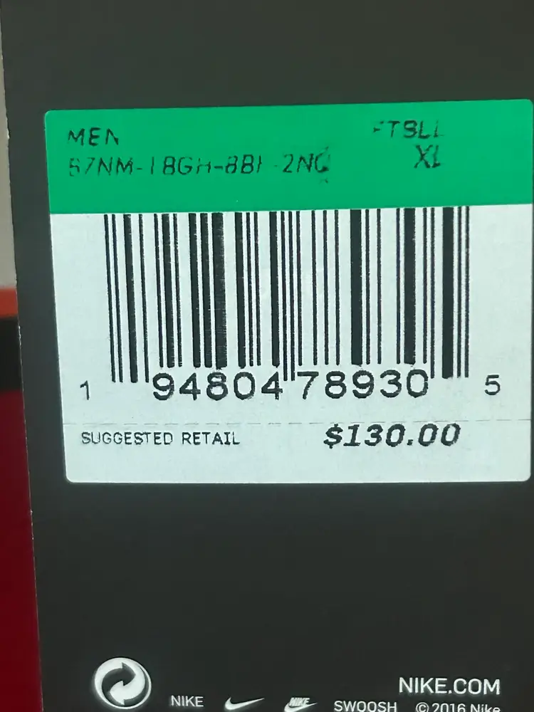 New$130  Tampa Bay Buccaneers Tom Brady Nike On-Field Home Red Jersey Mens Size XL